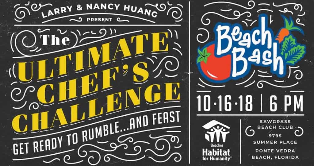 Larry and Nancy Huang present the Ultimate Chef's Challenge at Beach Beach | October 16, 2018