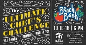 Larry and Nancy Huang present the Ultimate Chef's Challenge at Beach Beach | October 16, 2018
