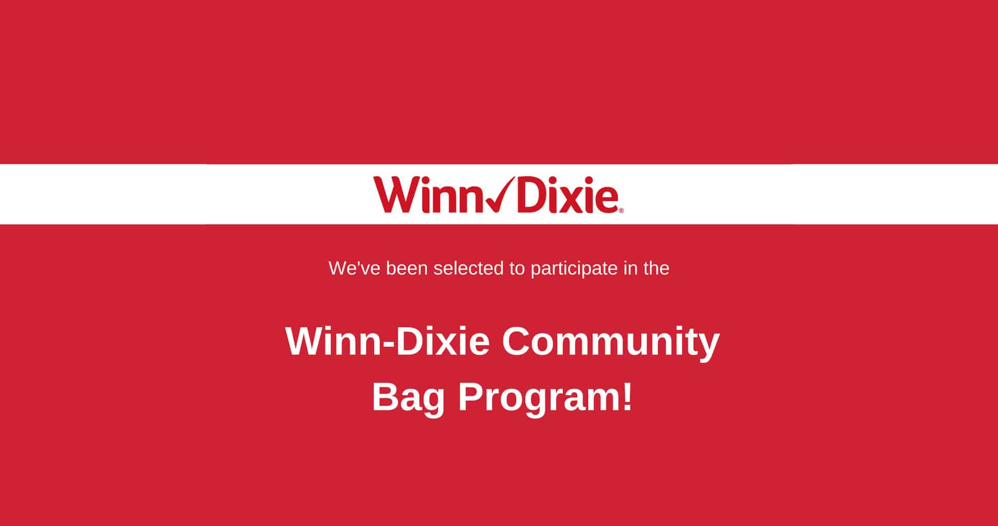 Winn Dixie Community Bag Program Beaches Habitat for Humanity