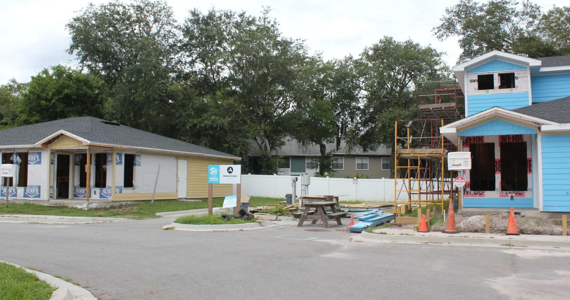 Construction Progress July 2021 Beaches Habitat for Humanity