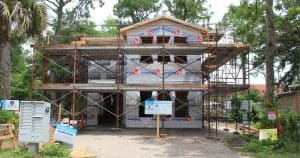 New home on Edgar Street under construction