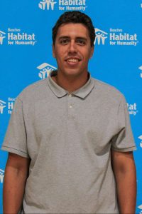 Young man in collared shirt