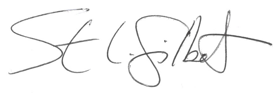 Steve Gilbert Signature