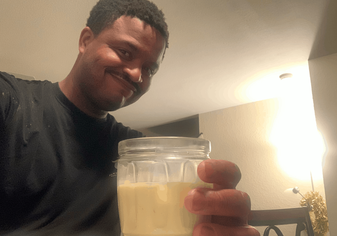 Shyron-with-Egg-Nog Shyron-with-Egg-Nog